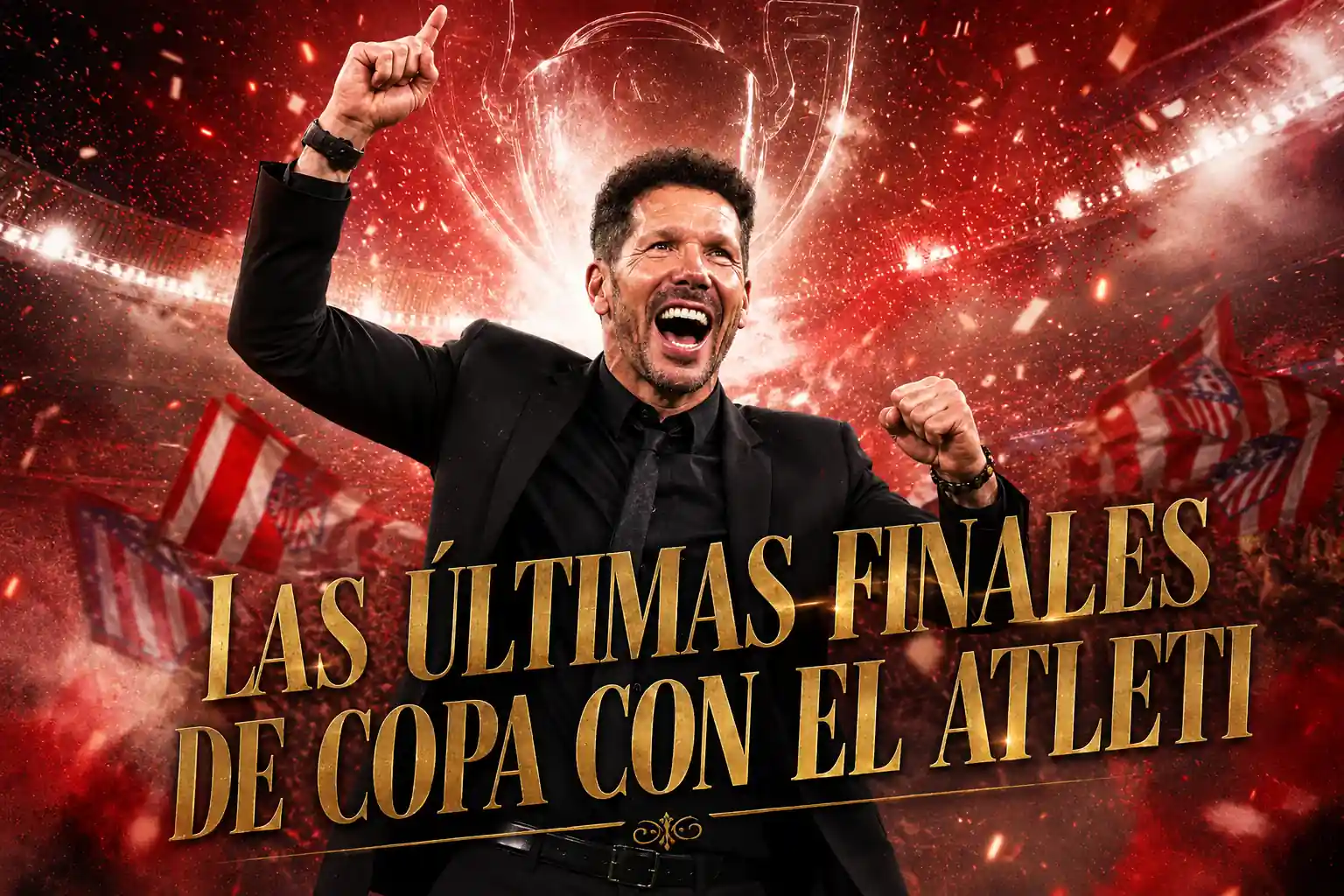 Últimas finales de Copa del Rey disputadas por el Atlético de Madrid