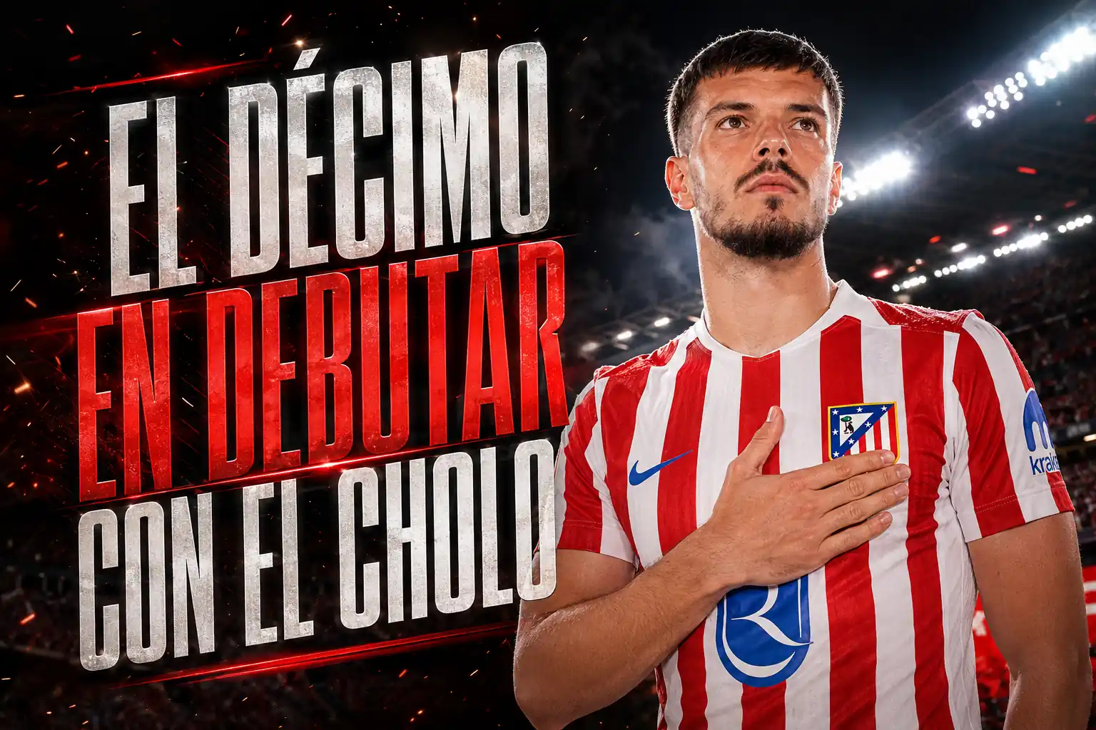 El décimo en debutar con El Cholo