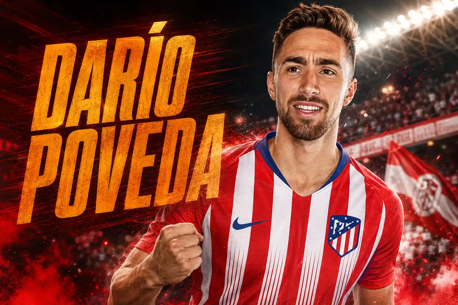 Debut Darío Poveda Atlético de Madrid