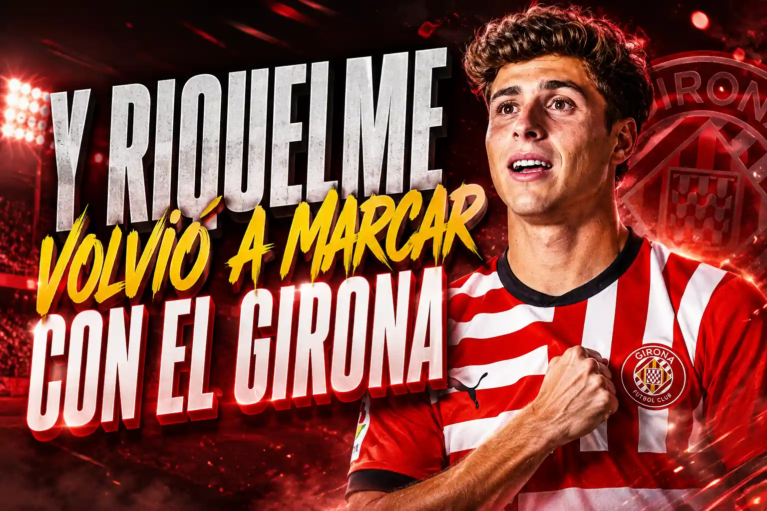 Roro, volvió a marcar con el Girona
