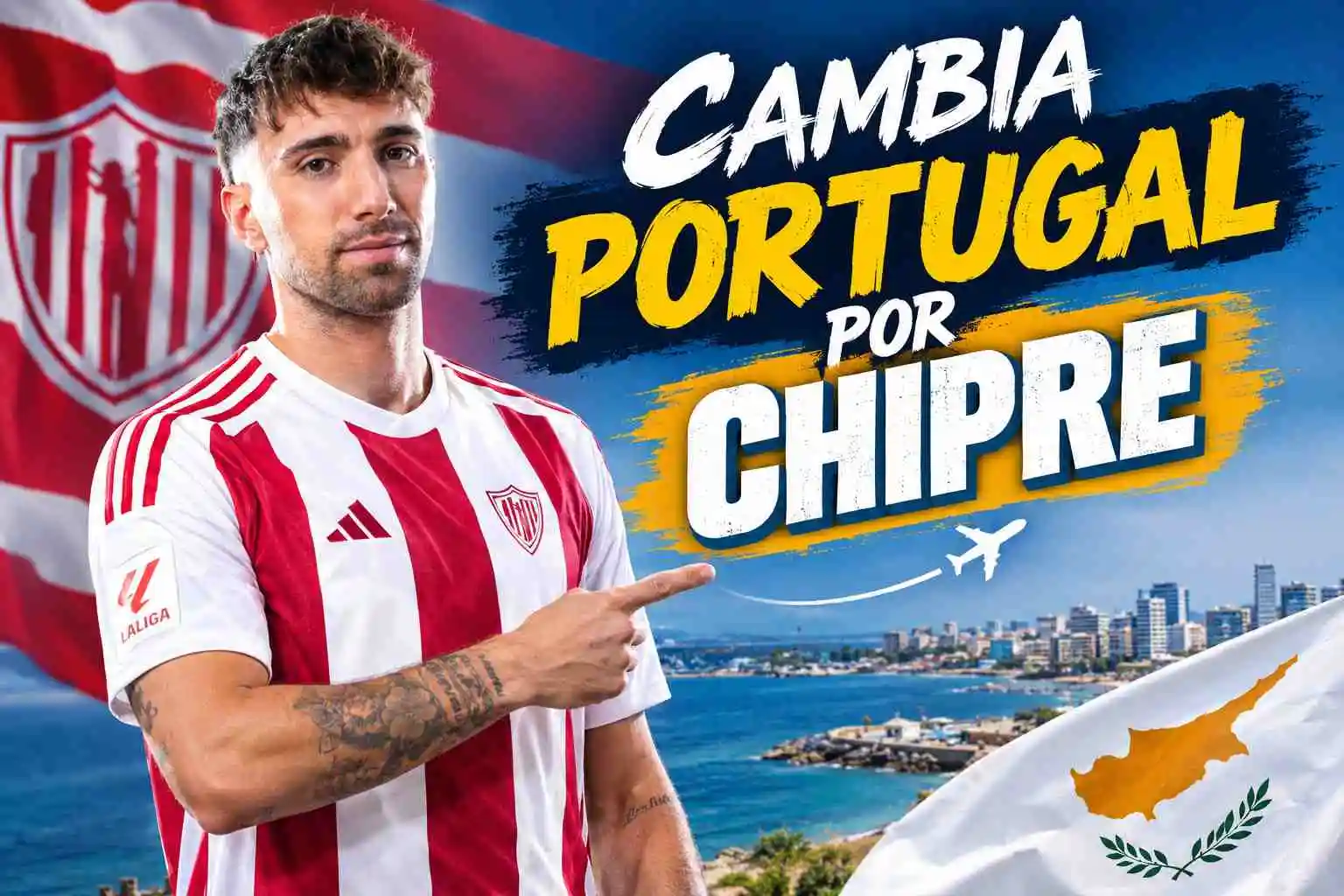 Cambia Portugal por Chipre