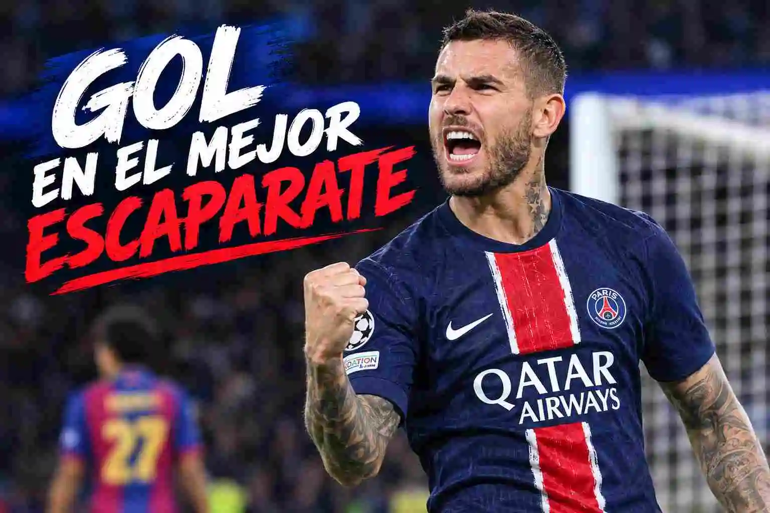 Gol en el mejor escaparate