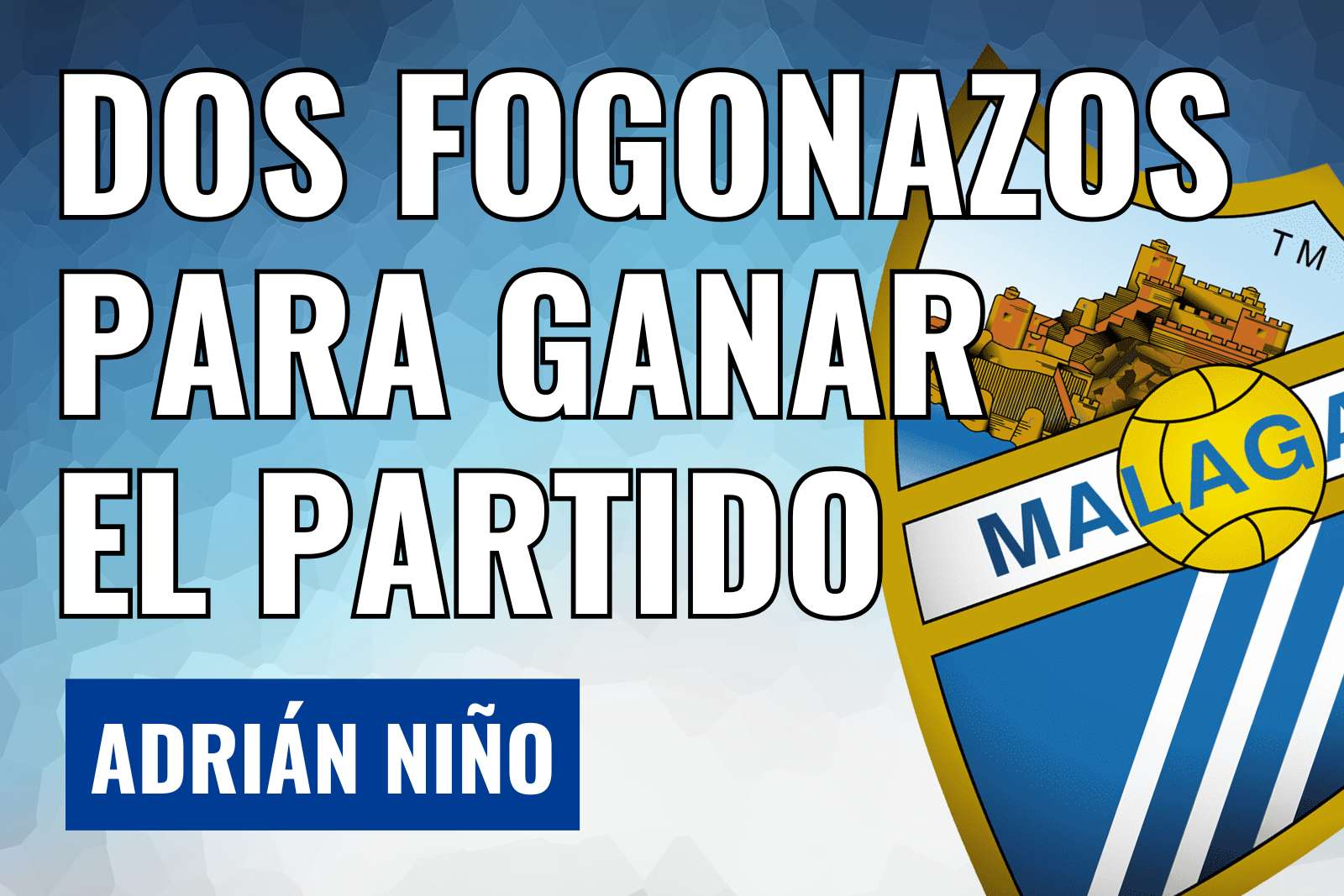 Dos fogonazos de «El Otro Niño» para ganar el partido