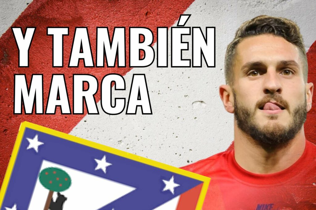 Koke, y tambien marca goles