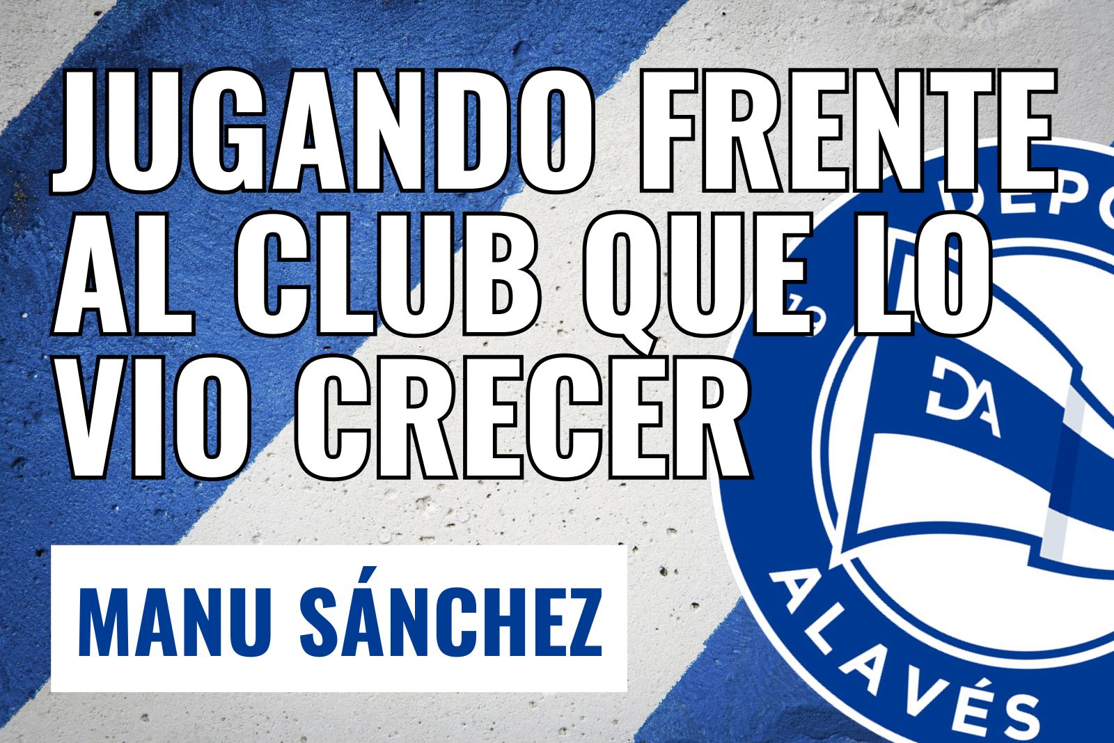 Jugando frente al club que lo vio crecer