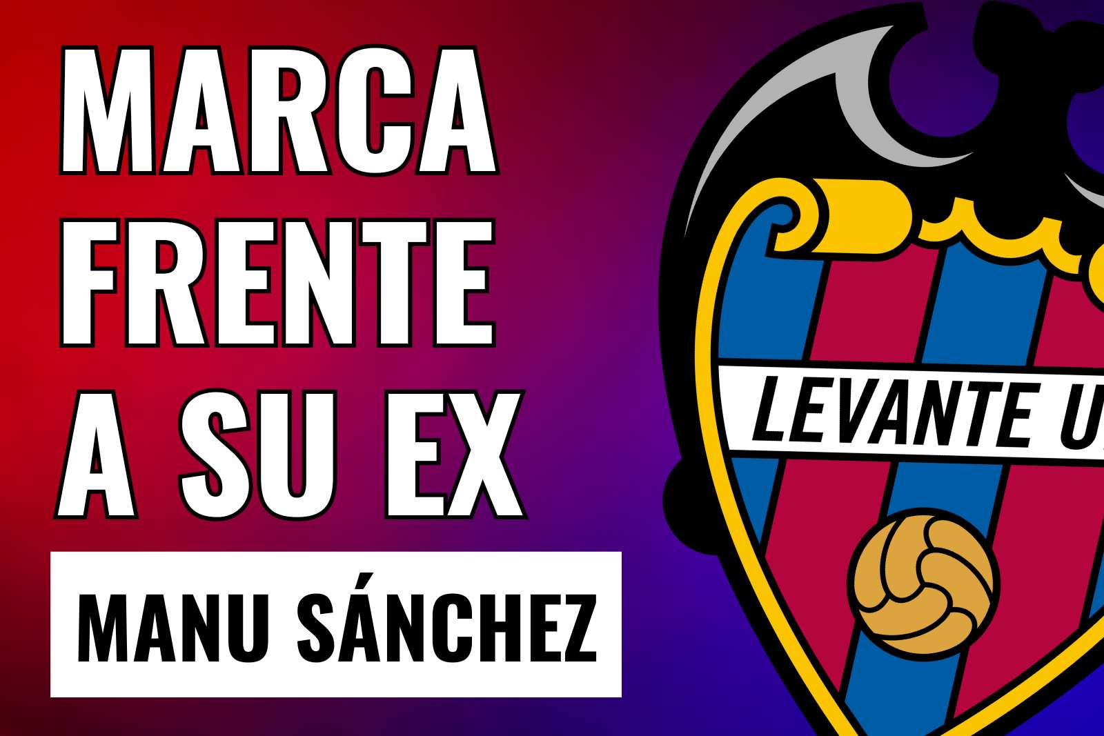 Marca frente a su ex