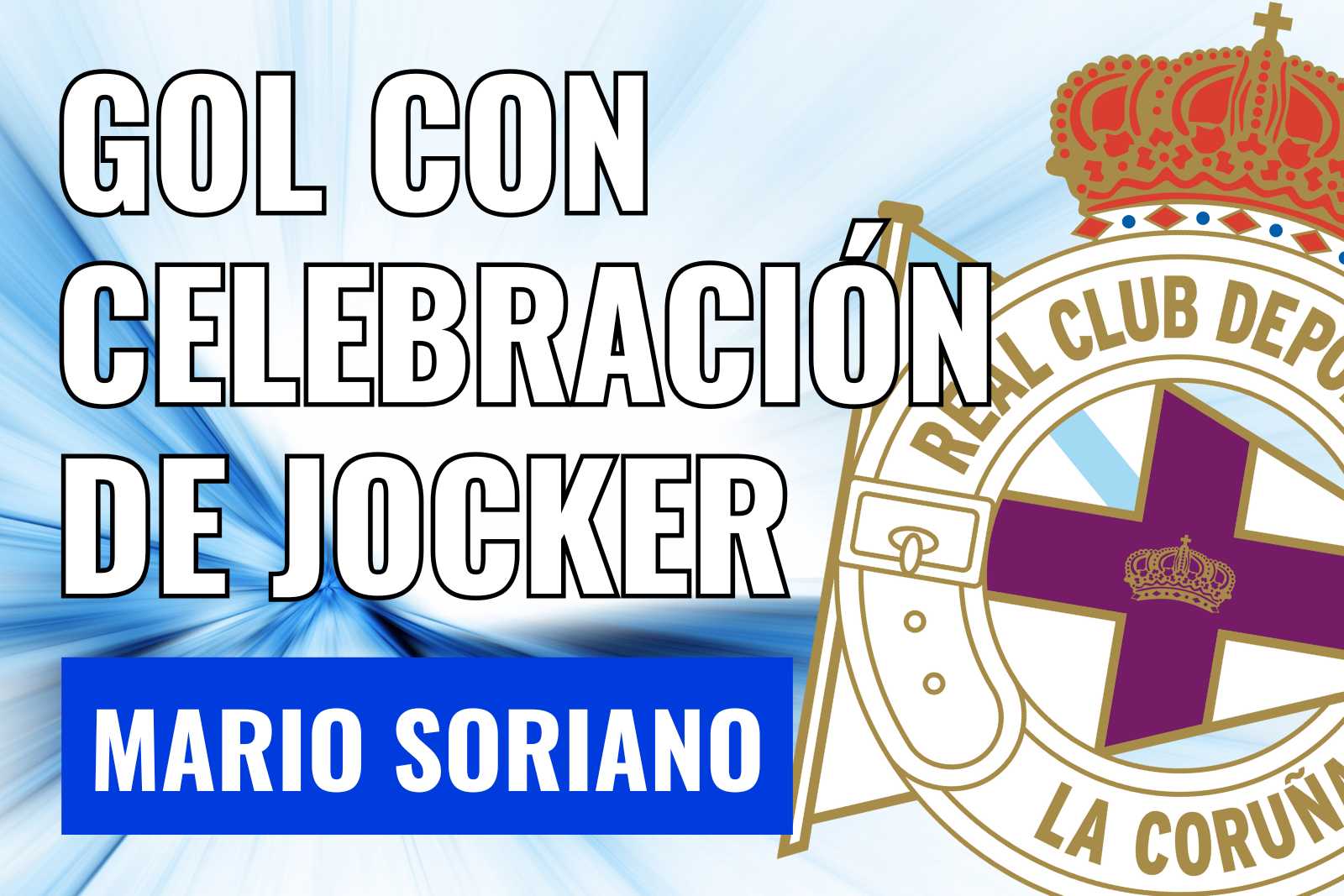 Gol con celebración de Jocker