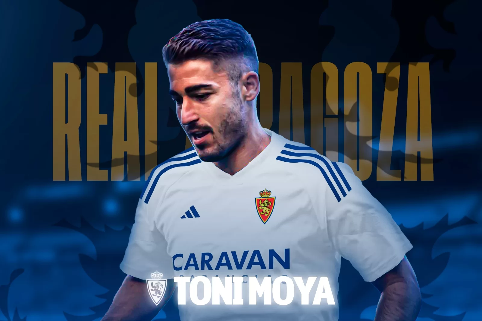 Toni Moya en busca de otro ascenso con el Real Zaragoza