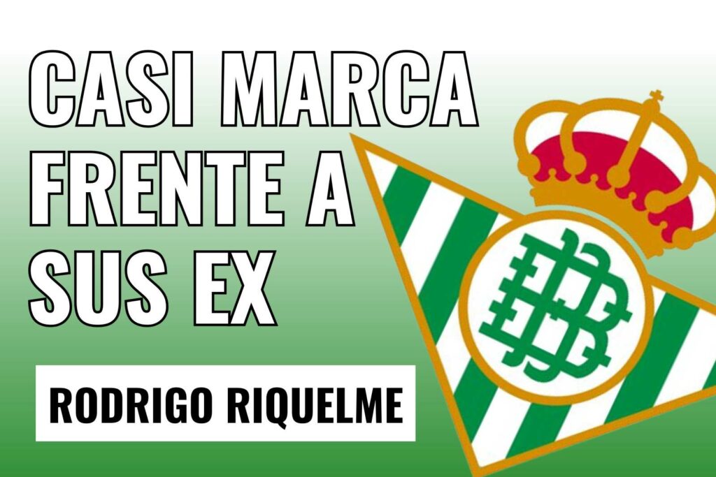 Riquelme Marca casi marca frente al Atleti