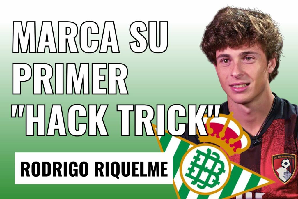 Riquelme Marca su primer _Hack Trick