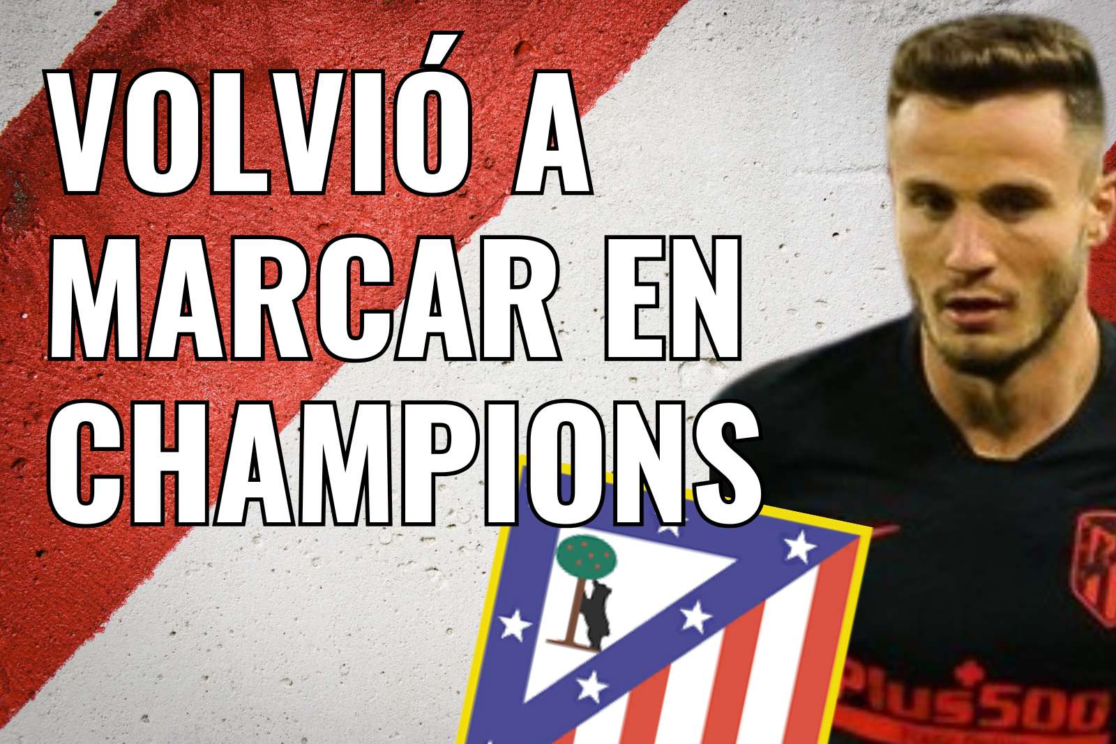 Y Saúl volvió a marcar en Champions
