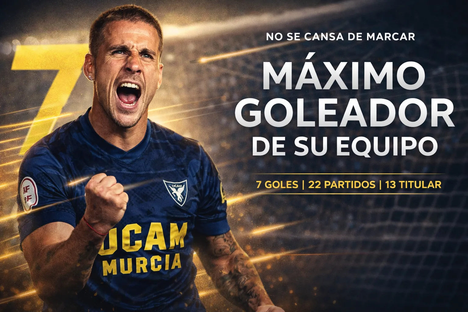 Máximo goleador de su equipo