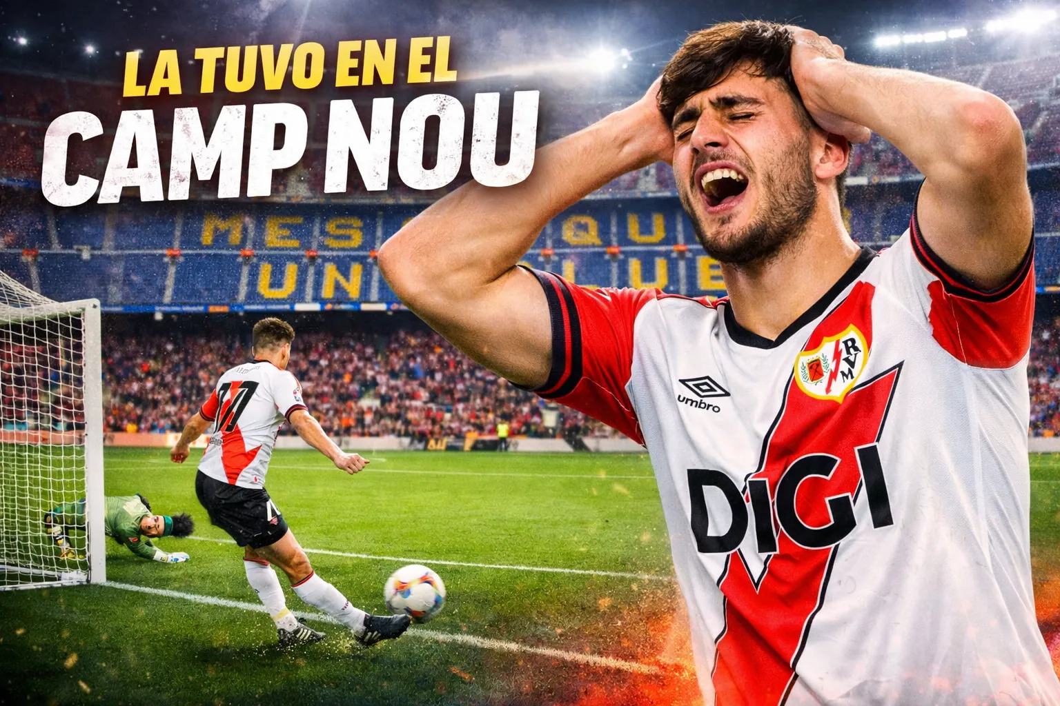 La tuvo en el Camp Nou